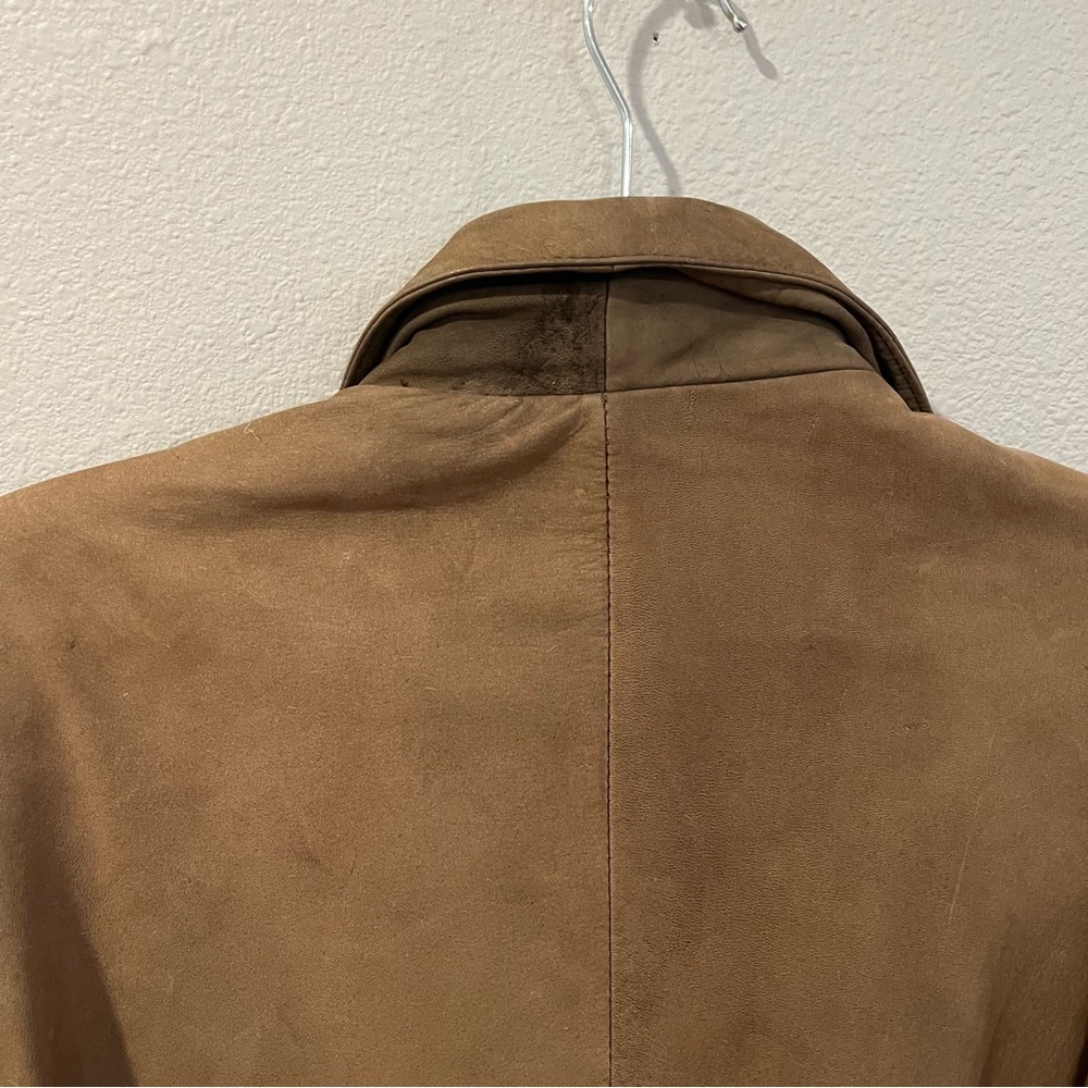 Vintage Structure leather Jacket - Picture 7 of 10